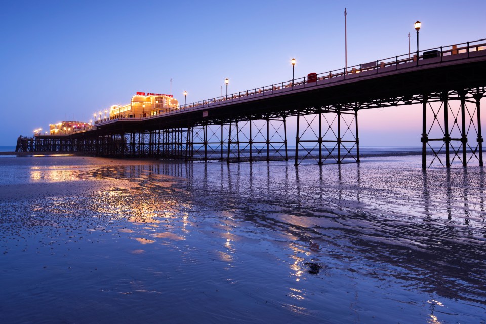 Worthing is just down the road from Brighton, and its award-winning pier is worth a visit