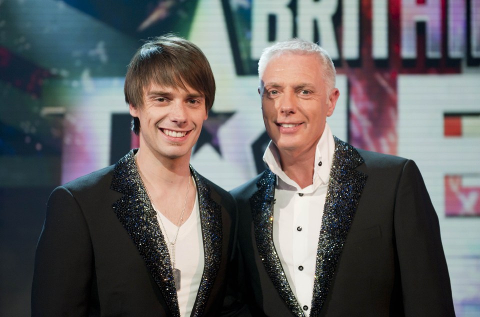 James went on the talent show with his dad Graham back in 2019