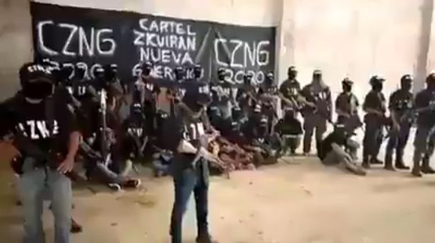 The Jalisco New Generation Cartel are responsible for much of the violence in Colima as they battle against two other gangs for control of the Manzanillo Port