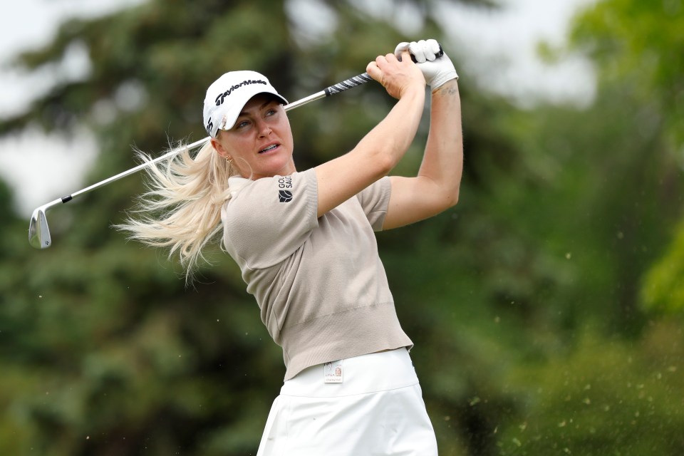 English star Charley Hull was compared to John Daly after going viral