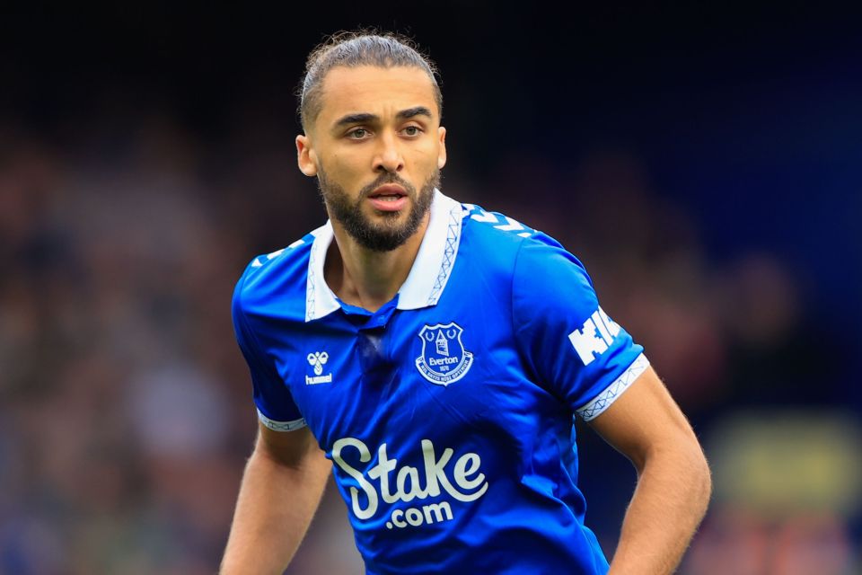 Everton star Dominic Calvert-Lewin is seen as Callum Wilson's replacement