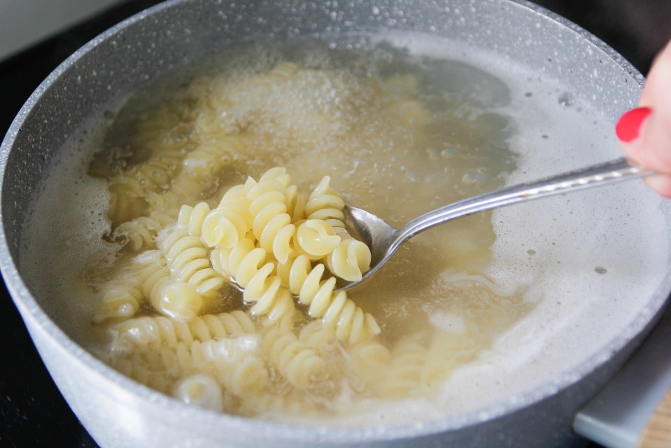 Pasta can be reheated but only once, so be sure to get it right the first time