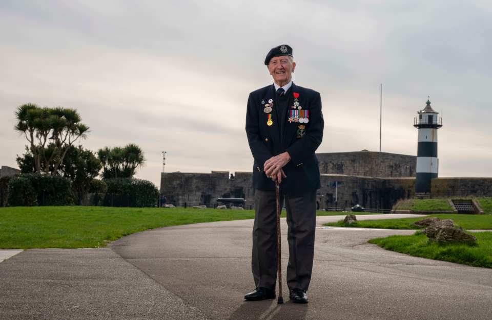 Cyril Stanley Ford saw the armada of cruisers, battleships and destroyers preparing for D-Day from the deck of HMS Fratton