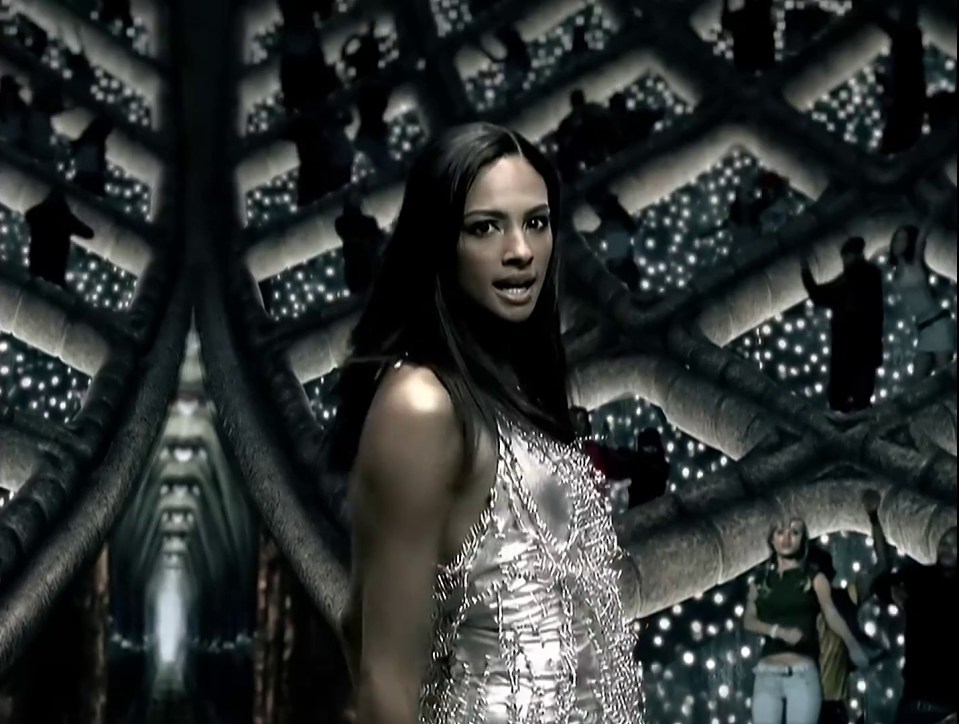 Alesha showcased her dance skills back in 2004 as the video girl for US rap-rock group N*E*R*D' hit song She Wants To Move