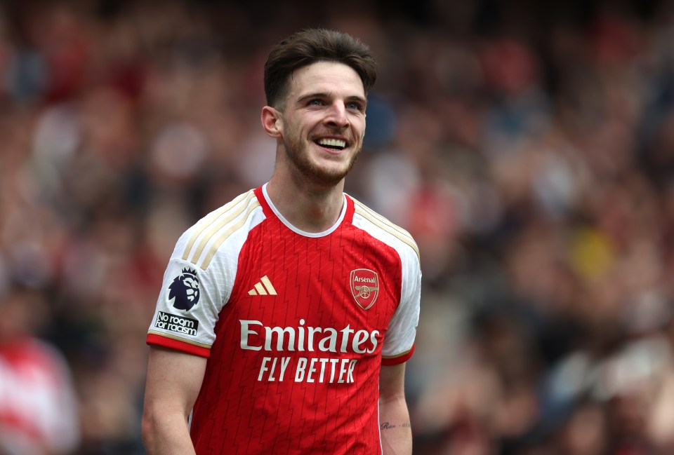 Declan Rice is too good for Arsenal according to Teddy Sheringham