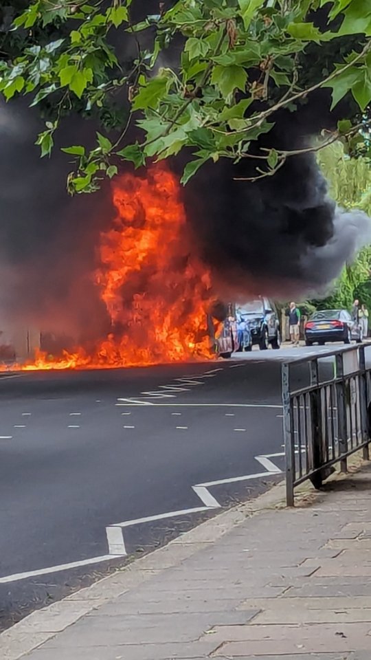 The terrifying blaze in Twickenham