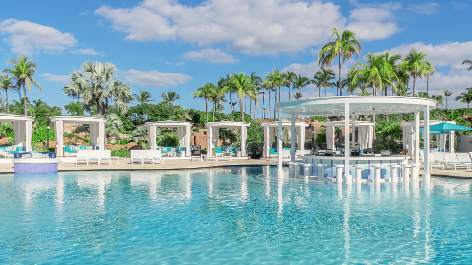 The relaxing coral pool