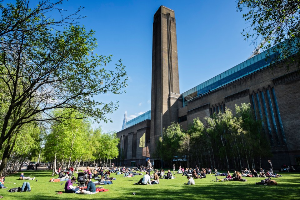 Arty teens will love the Tate Modern on the South Bank - with its collection of modern and contemporary paintings