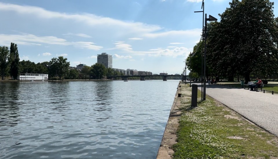 The official Frankfurt fan zone will be on the northern bank of the city’s stunning River Main