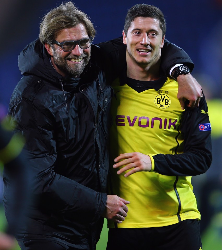 The former Borussia Dortmund striker gave a touching tribute to Jurgen Klopp