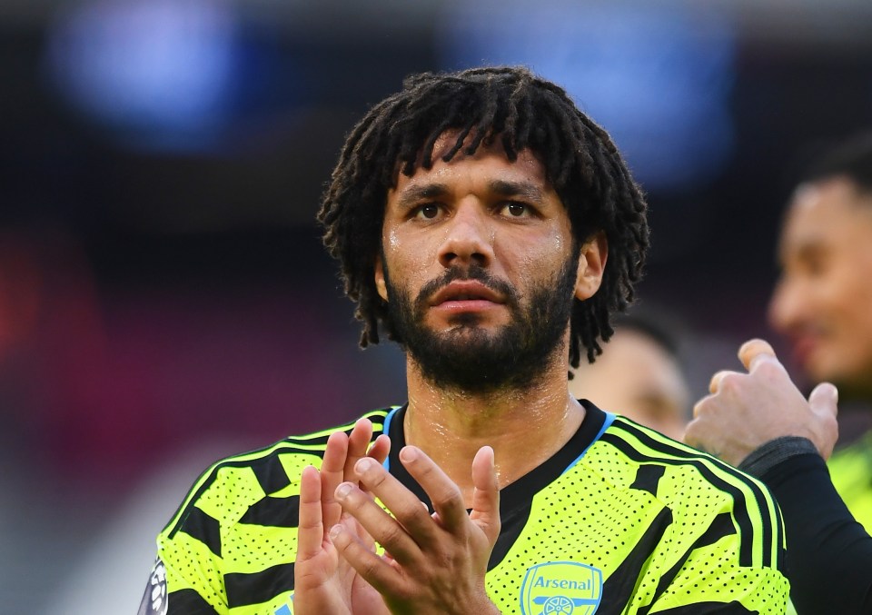 Mohamed Elneny will leave after eight years at Arsenal