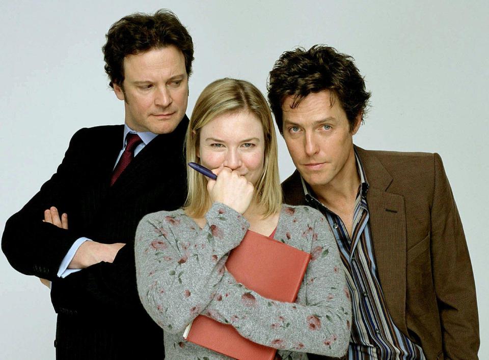 The original movie saw Bridget torn between Mark Darcy  (Colin Firth) and Daniel Cleaver (Hugh Grant)