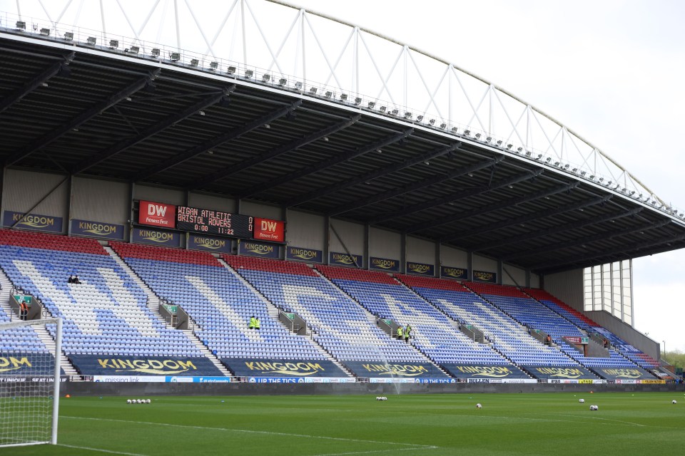 A former Premier League ground will be is now known as The Brick Community Stadium