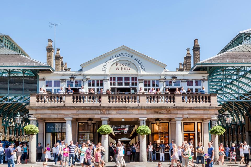 Watch street performers in Covent Garden - from magicians to acrobats, performances there date back to the 1660s