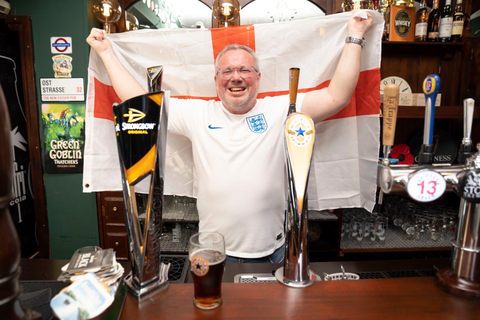 Paul Moss, who owns the New Crown pub in Iserlohn, said: ‘The tournament would have been impossible without this change’