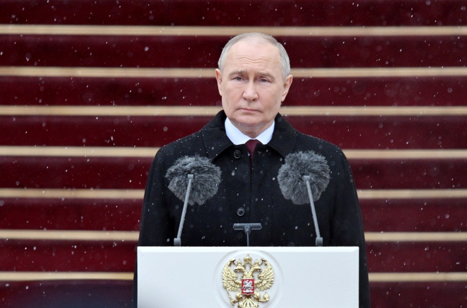 It was Putin's first move in his fifth term as president after his inauguration ceremony yesterday