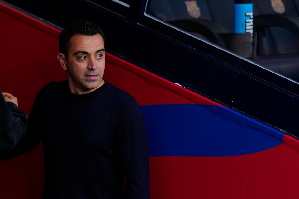 Xavi has been sacked by Barcelona