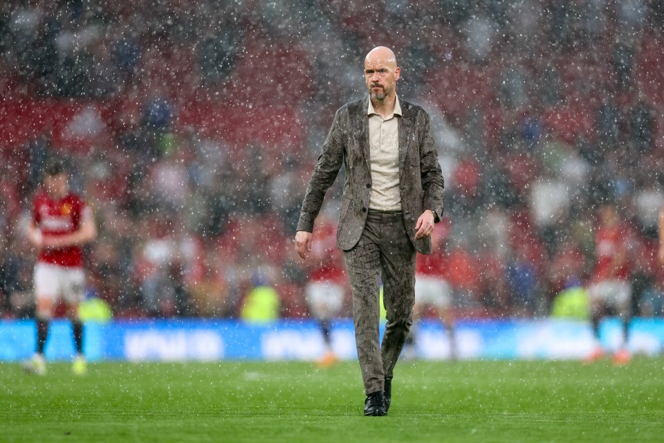 Erik ten Hag got a dressing down for dressing up