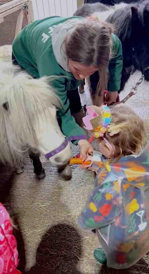 Lydia Bright splashed out for her daughter's second birthday party