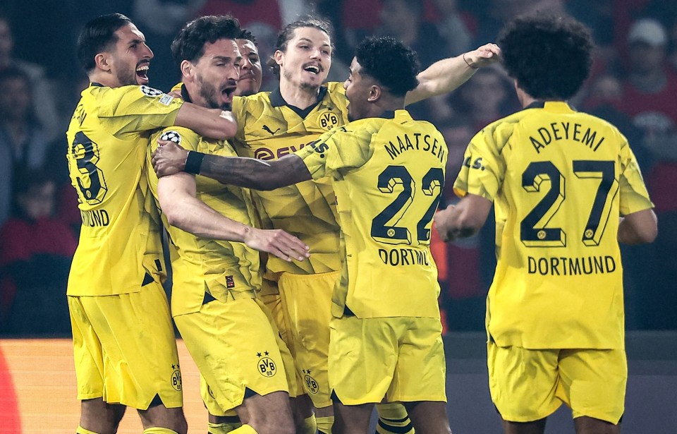 Borussia Dortmund beat PSG to reach the Champions League final on Tuesday night