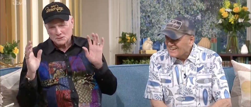 Mike Love and Bruce Johnson teased fans with the detail on ITV daytime show This Morning