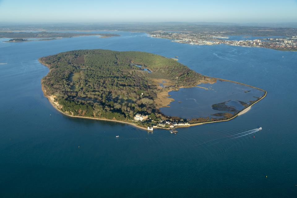 Brownsea Island is a 10-minute ferry ride from the mainland and then a 20-minute walk to the National Trust site, on the south shore