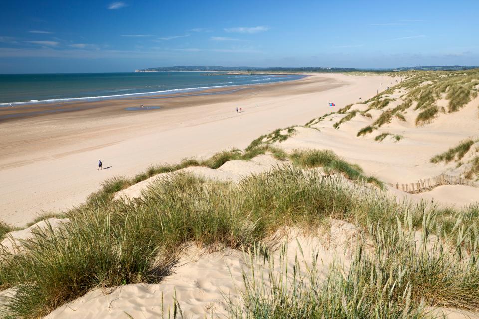 Just a 17-minute drive away from Dungeness is Camber Sands, one of East Sussex's only sandy beaches