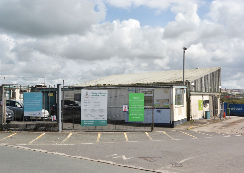 When open, the local tip can see queues of nearly an hour to get rid of extra rubbish