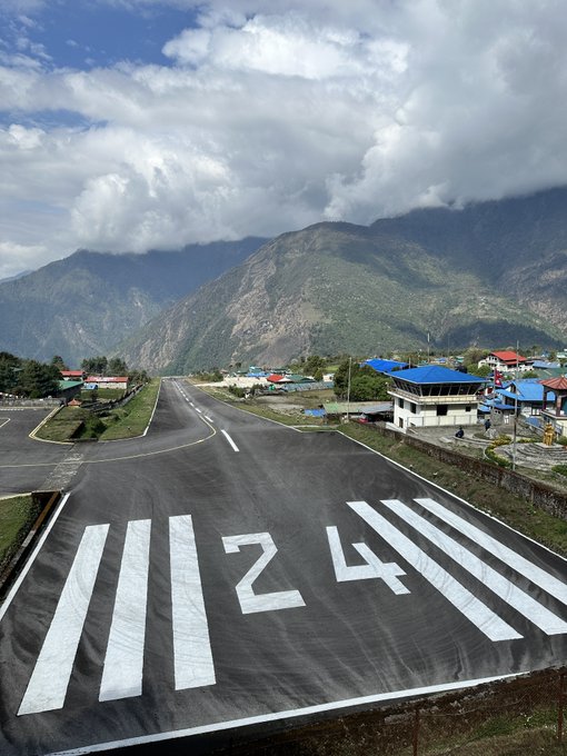 Lukla Airport is the first step on the journey to Everest