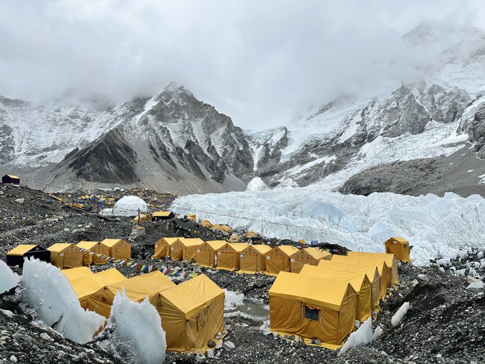 Base Camp on Mount Everest