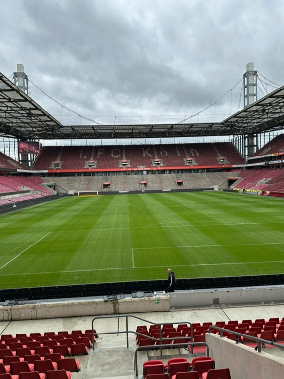 FC Koln’s Rhein Energie Stadion will host England’s final group stage game against Slovenia