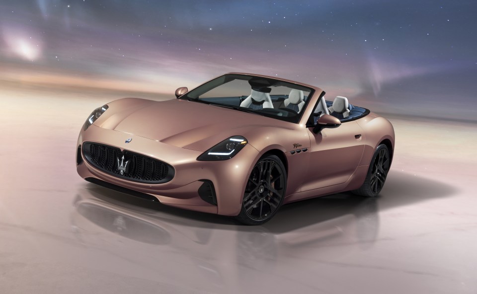 The Maserati GranTurismo can travel up to 280 miles on one battery charge