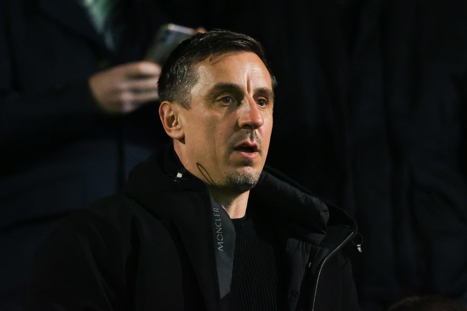 Gary Neville stepped down as CEO at Salford City back in October 2022