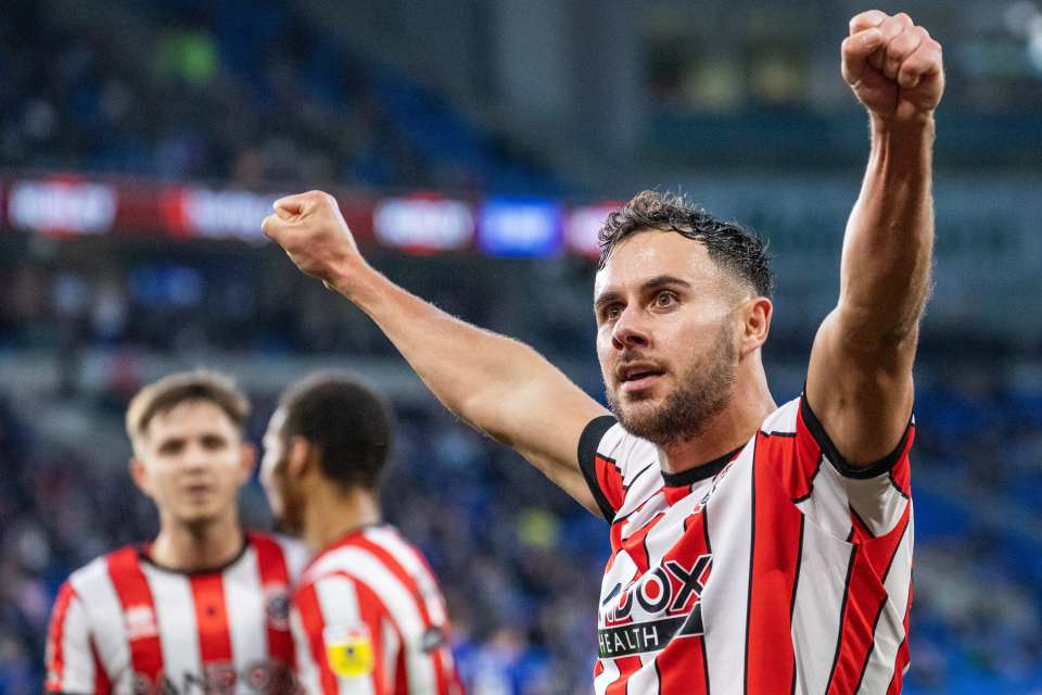 George Baldock helped the Blades to promotion last season