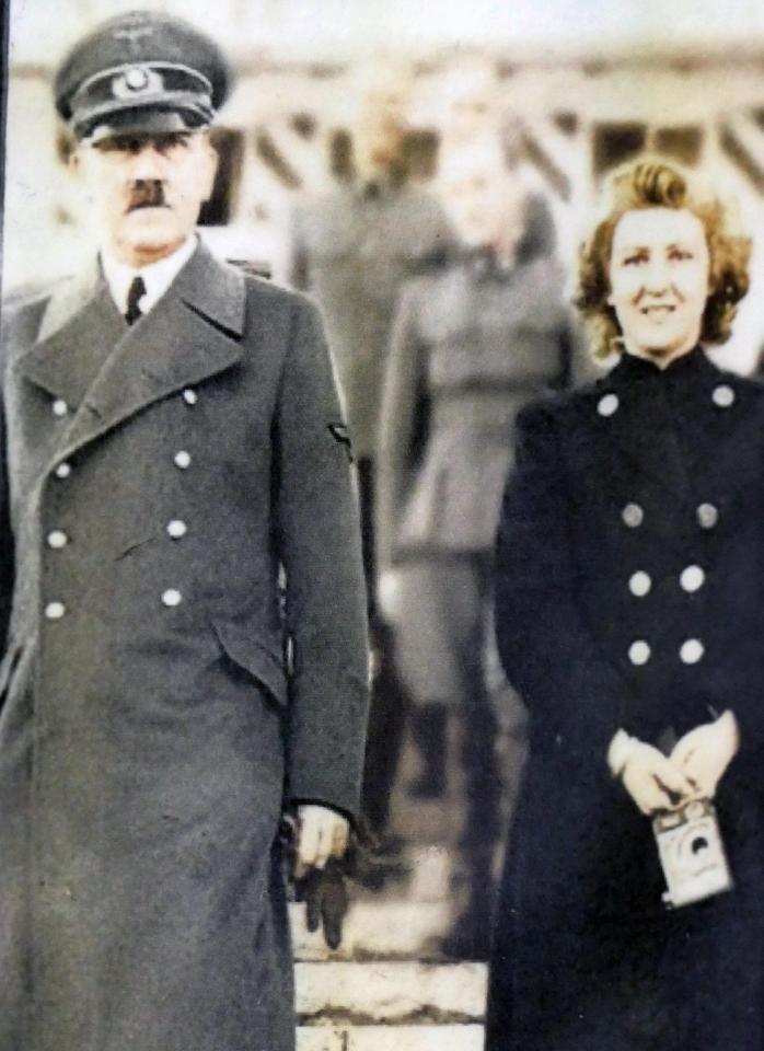 Hitler, seen with wife Eva Braun, was known for his sexual relationships with much younger women