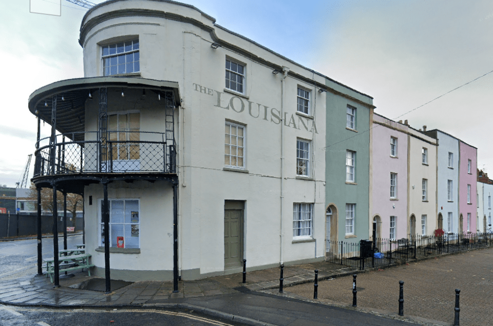 Next to the River Avon is The Louisiana pub which has been a home to music in Bristol for over 100 years