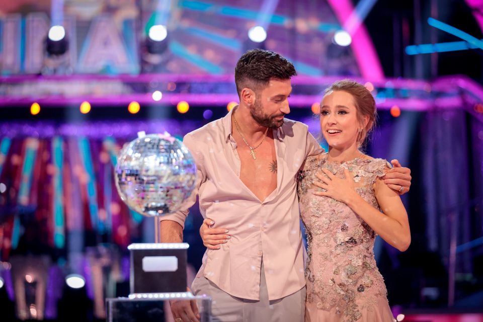 Rose and Giovanni won over Strictly viewers- taking them all the way to the Glitterball trophy