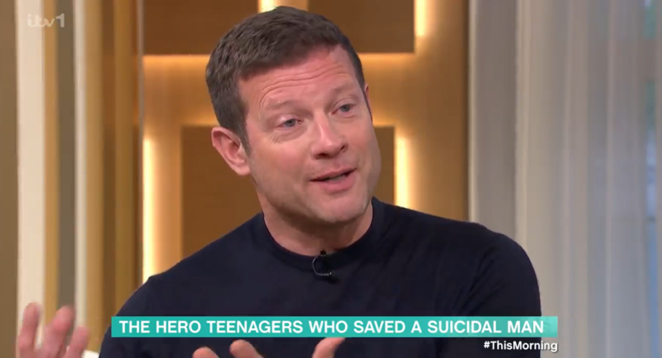 TV favourite Dermot's voice cracked as he heard their story