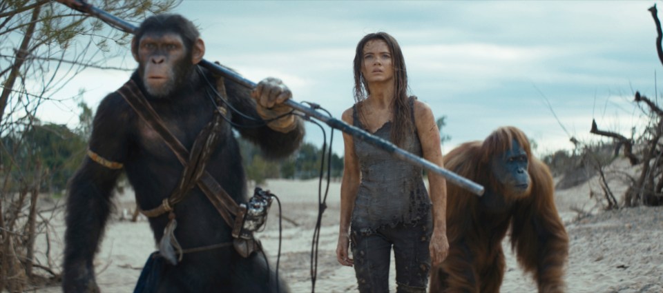 Kingdom Of The Planet Of The Apes has lifelike simians but lacks humanity