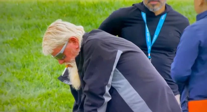 John Daly caused a stir this year with his smoking antics on the golf course