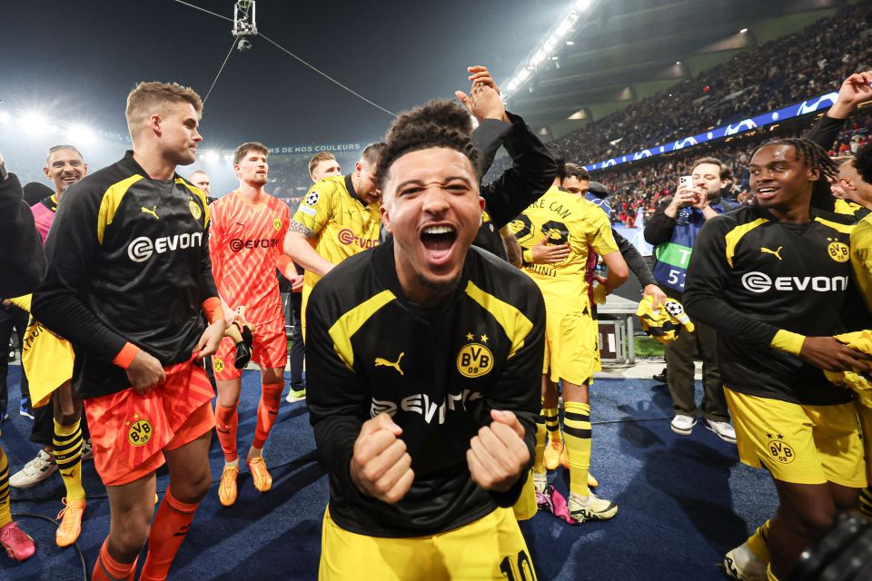 Borussia Dortmund stunned PSG in the semi-finals