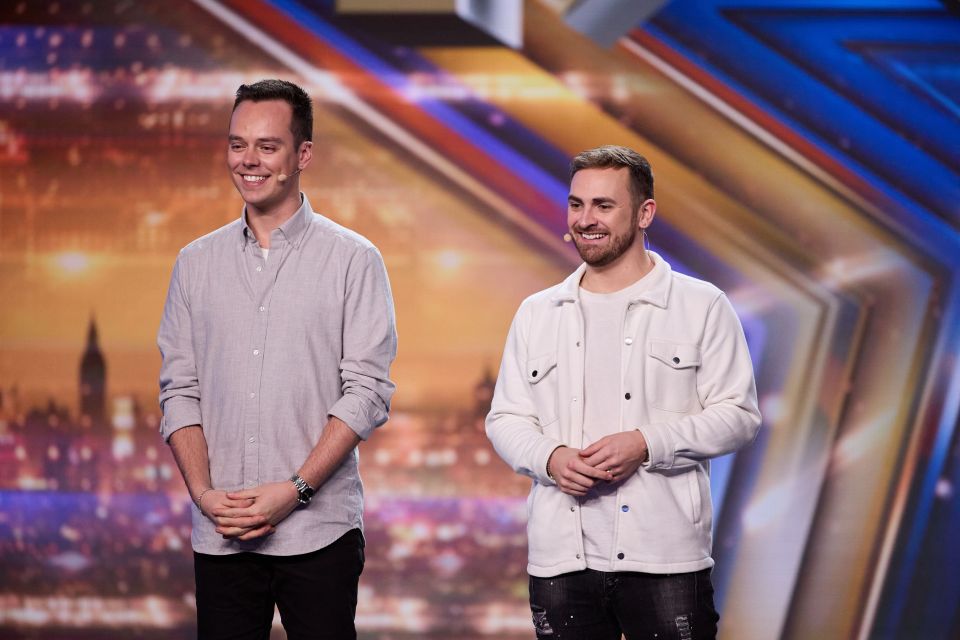 The judges were left stunned by Jay and Joss' magic act