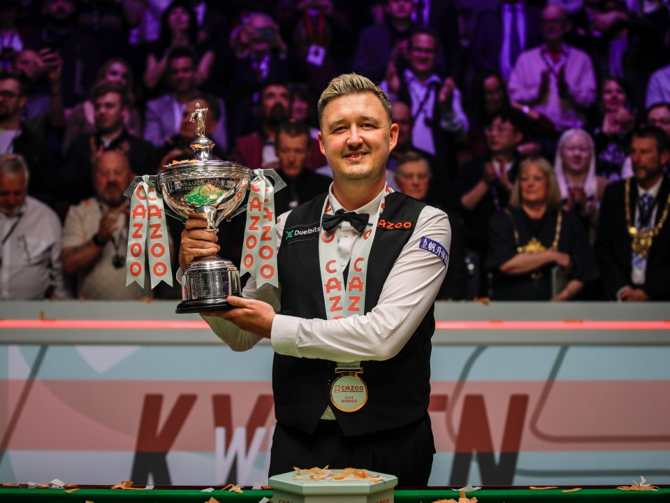 Kyren Wilson is the 2024 world snooker champion