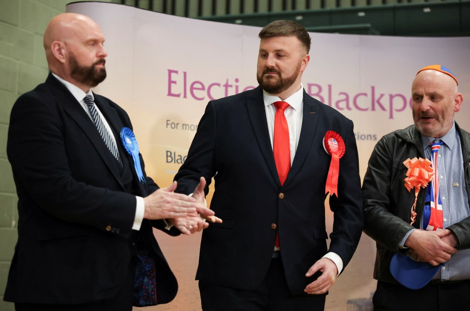 Labour’s Chris Webb has taken the Blackpool South seat, held by the Tories since the 2019 General Election