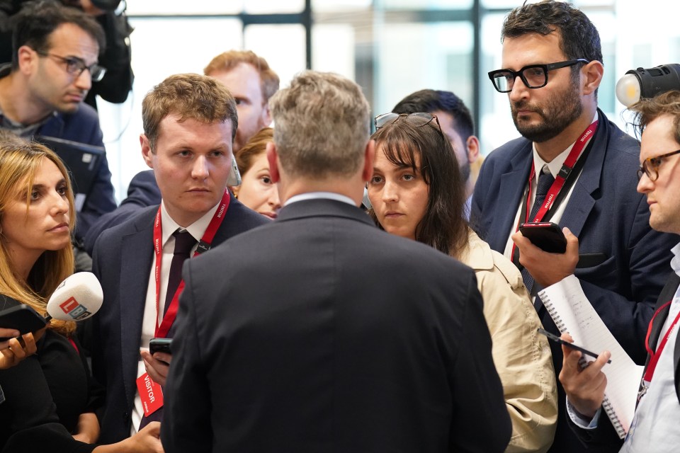 Sun man Jack grilling Sir Keir Starmer on the election campaign trail