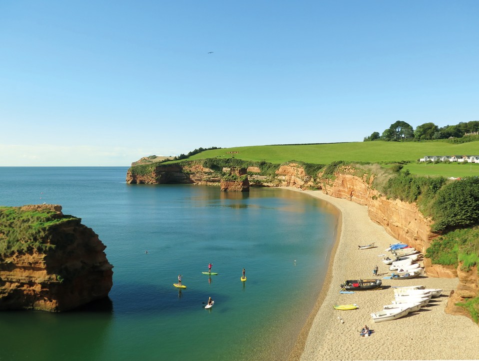 Ladram Bay Holiday Park on north Devon’s beautiful Jurassic coast has its own private beach