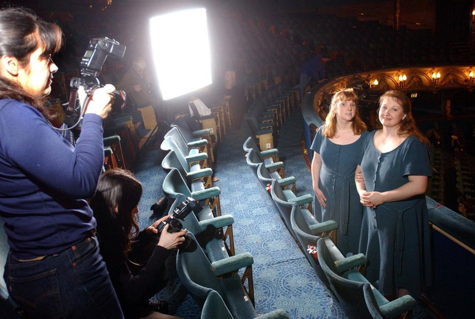 Jane and Denise shared the role of Gilda in Verdi's Rigoletto with the English National Opera