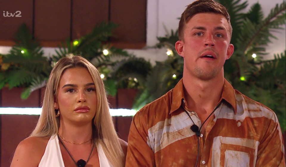 Mitch and Ella were coupled up on Love Island but it didn’t work out