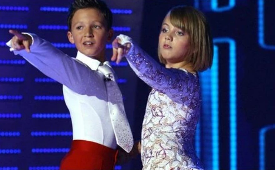 Charlotte starred with former dance partner Luke Miller as they attempted to scoop the BGT crown