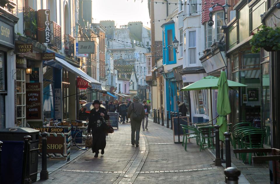 Hastings Old Town has a huge selection of independent shops, cafes and bars - and it's just a stone's throw away from the beach